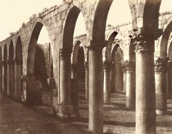 Louis De Clercq - Heliopolis (Baalbeck), Ruined Mosque, Originally Built with the Debris of Ancient Temples, Syria