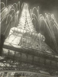 Interpress - Eiffel Tower at Night, Paris