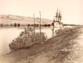 C. & G Zangaki - Masted Ship Crossing the Suez Canal