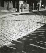 Geza Vandor - Cobblestone Street and Shadows Geza Vandor - Cobblestone Street and Shadows