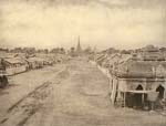 Captain Linnaeus Tripe - No. 71, Amerapoora.  A Street Leading to the Palace