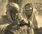 Laure Albin-Guillot - Algerian Woman Stringing Beads