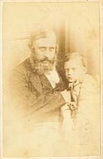 Lewis Carroll (Rev. Charles Dodson) - James Edwin Thorold Rodgers and Son Leonard Rodgers