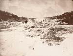 George Barker (attributed to) - Frozen Niagara Falls in Snow