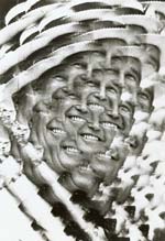 David Douglas Duncan - Multiple Portrait of Maurice Chevalier