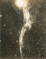 George Willis Ritchey - G6 Nebula Magnus, Slender Network Nebula Coming Apart (Mount Wilson Observatory)