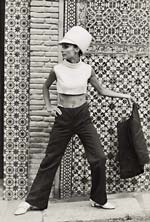 Sharok Hatami - The Spanish Look for Summer--Two-Tone Outfit with Bell Bottoms