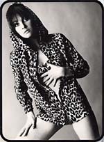 Paul Anthony - Cover-up Shirt in Tricel Jersey  with Cowl Hood Worn over Matching Bikini