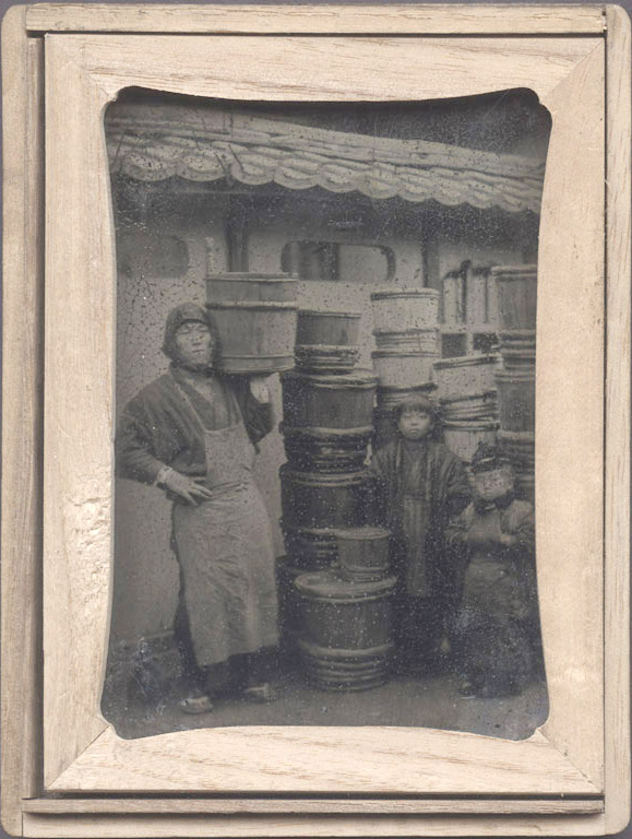 Anonymous (Japanese) - Miso Merchant, Seisaku Funaoka, and Family Anonymous (Japanese) - Miso Merchant, Seisaku Funaoka, and Family