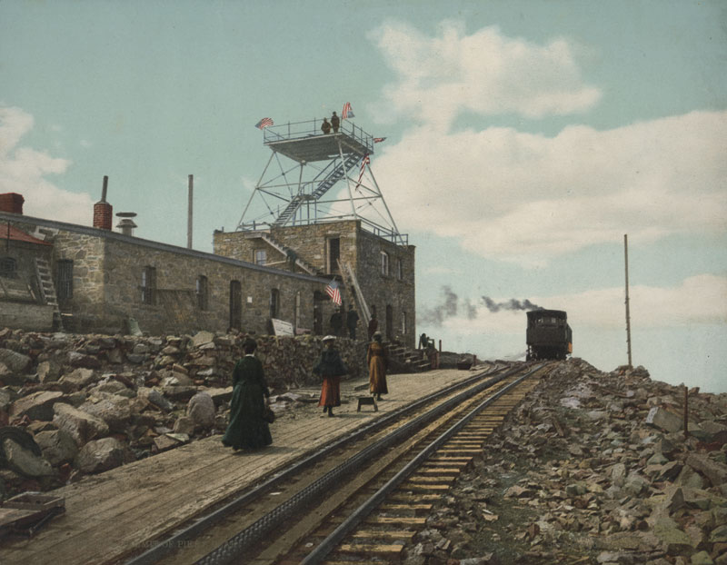 W.H. Jackson - Colorado Summit of Pikes Peak Railroad W.H. Jackson - Colorado Summit of Pikes Peak Railroad