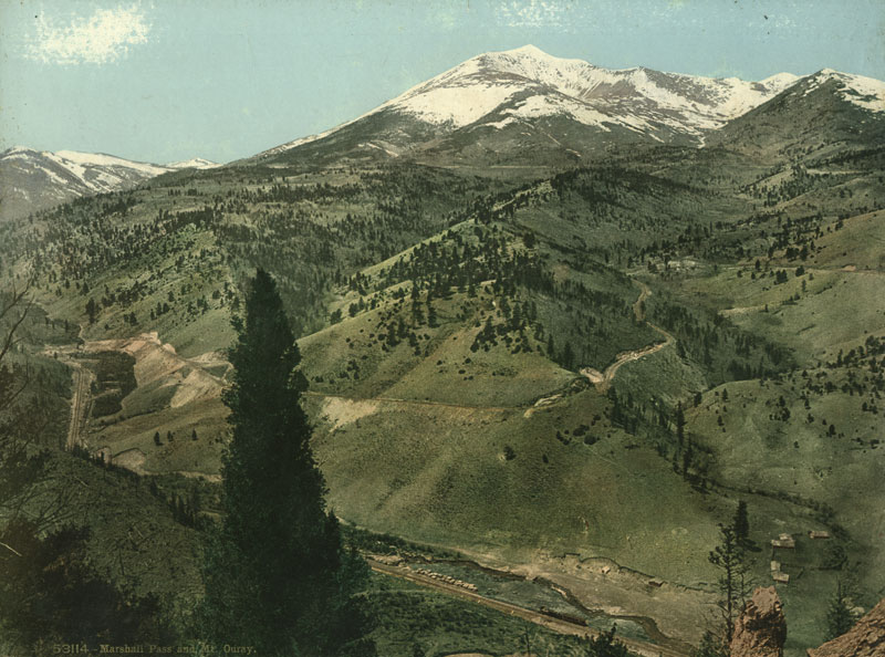 W.H. Jackson - Colorado Marshall Pass Mount Ouray W.H. Jackson - Colorado Marshall Pass Mount Ouray