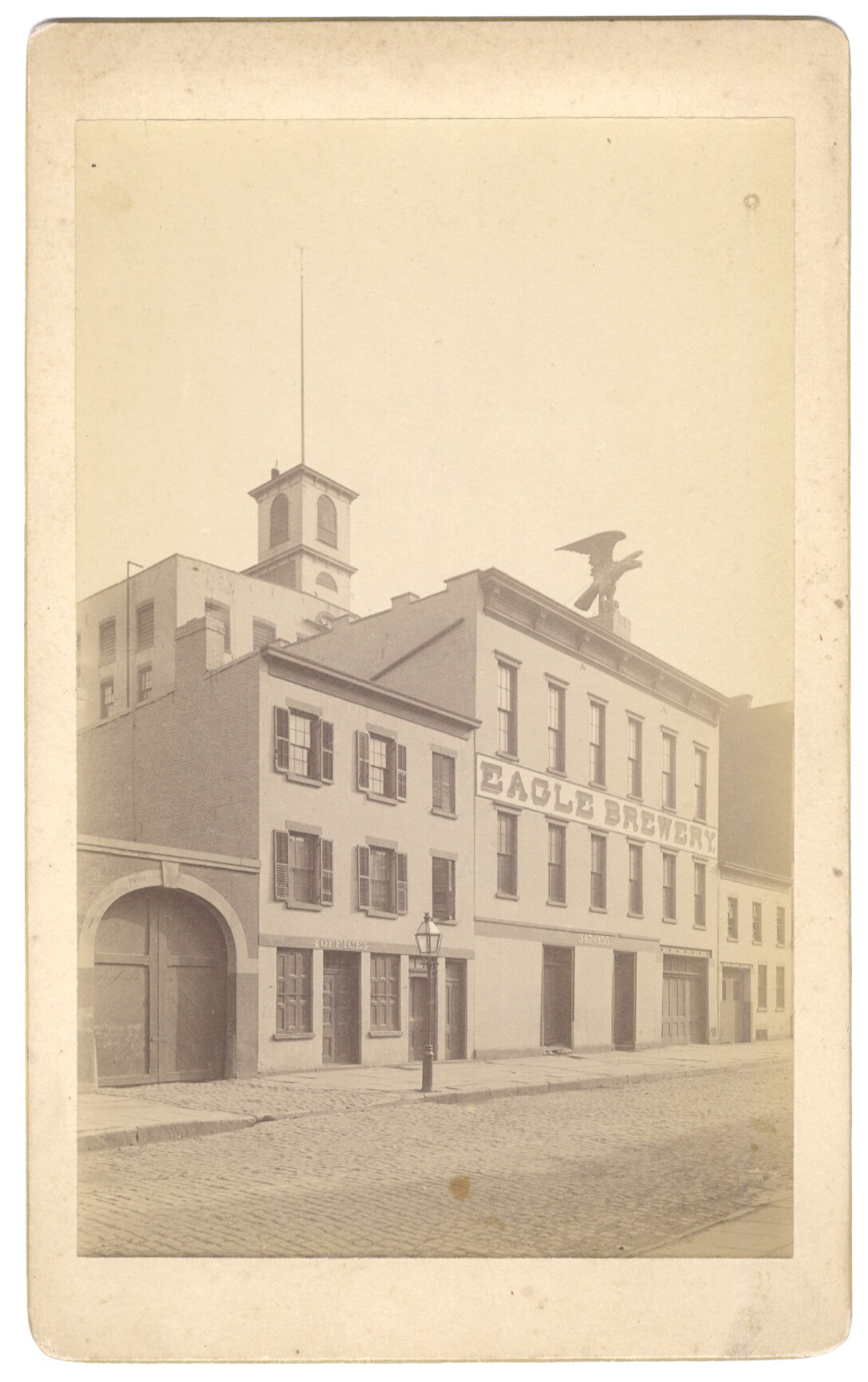 Robert L. Bracklow - Eagle Brewery, On 44th Street, New York Robert L. Bracklow - Eagle Brewery, On 44th Street, New York
