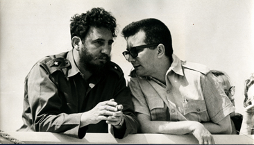 Osvaldo Salas - Fidel Castro and Armando Hart, Revolution Square, Labor Day, 1960 Osvaldo Salas - Fidel Castro and Armando Hart, Revolution Square, Labor Day, 1960