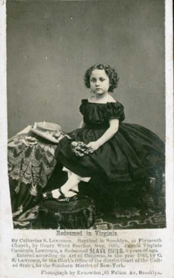 Lawrence/ Kimball - Slave Children from New Orleans - Three Carte-de-Visites