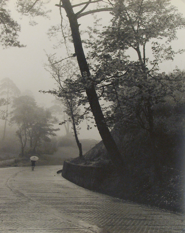 Koichi Sato - Untitled (landscape with figure on road) Koichi Sato - Untitled (landscape with figure on road)