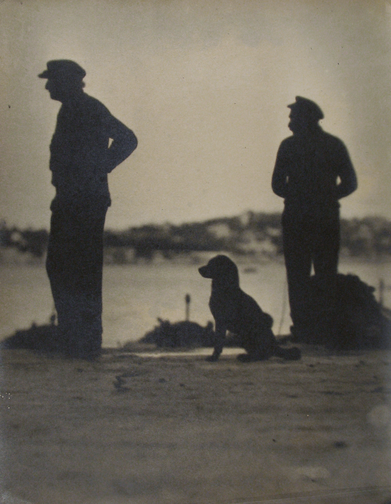 Anonymous (Tokyo Archive) - Two Figures With Dog Anonymous (Tokyo Archive) - Two Figures With Dog
