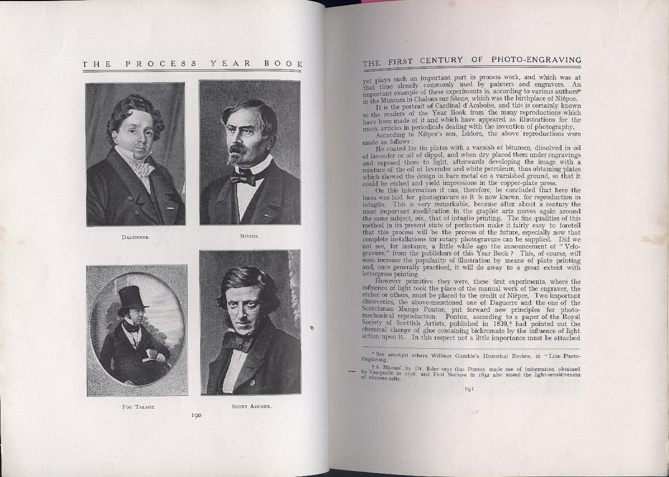 Various Articles on Early Photography