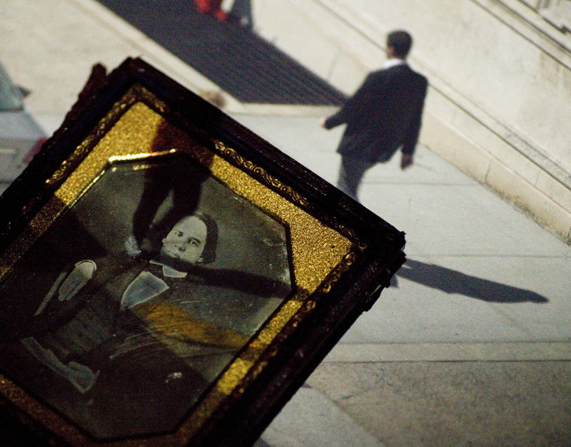 Camera Obscura Projection: Manhattan Sidewalk