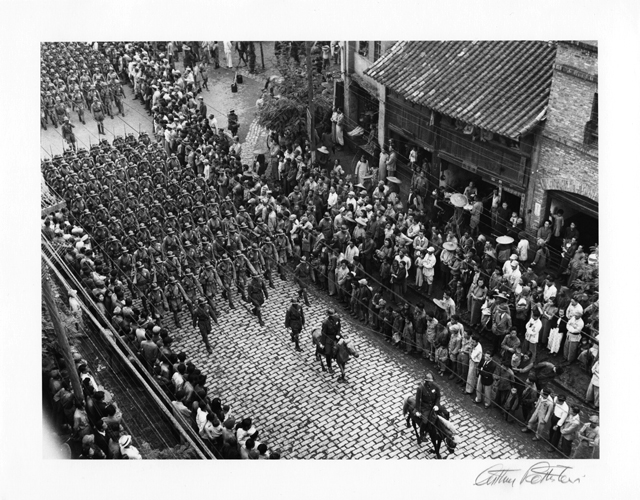 Arthur Rothstein - Yunnan Army Parade, Kunming, China Arthur Rothstein - Yunnan Army Parade, Kunming, China