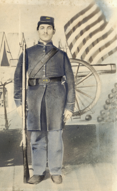 Anonymous, American - Portrait of a Soldier in the 27th Infantry Regiment (New York), Civil War Anonymous, American - Portrait of a Soldier in the 27th Infantry Regiment (New York), Civil War
