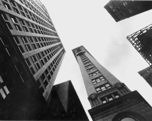 Ralph Steiner - Five Corner's Near Wall Street, New York Ralph Steiner - Five Corner's Near Wall Street, New York