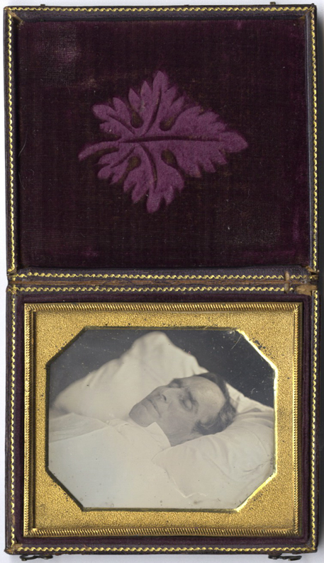 Anonymous, American - Post-Mortem Portrait of a Gentleman Anonymous, American - Post-Mortem Portrait of a Gentleman