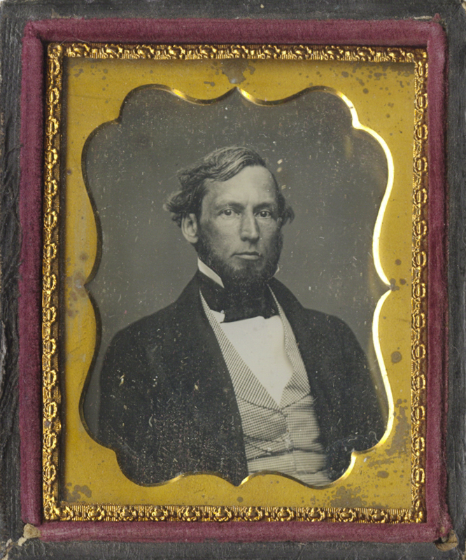 Anonymous, American - Portrait of a Bearded Gentleman, Richard Greenleaf Anonymous, American - Portrait of a Bearded Gentleman, Richard Greenleaf