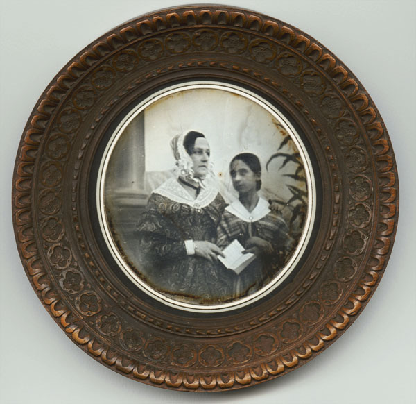 Anonymous, European - Portrait of a Mother and Daughter Anonymous, European - Portrait of a Mother and Daughter
