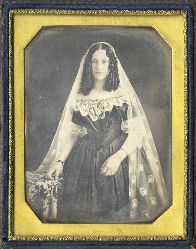 Anonymous, American - Portrait of a Bride Anonymous, American - Portrait of a Bride