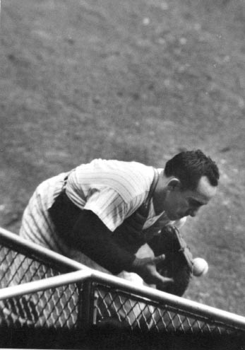 Frank Hurley - Yogi Berra Drops the Ball, One Day Before His 148 Errorless Record