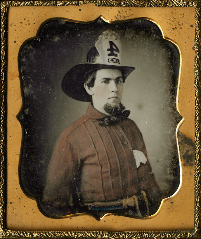 Anonymous - Portrait of a Fireman