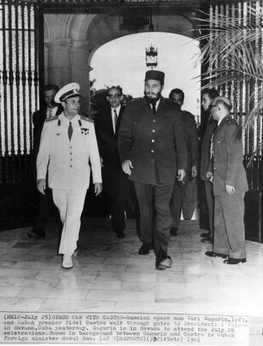 Anonymous - Fidel Castro and Yuri Gagarin (Cosmonaut) Anonymous - Fidel Castro and Yuri Gagarin (Cosmonaut)