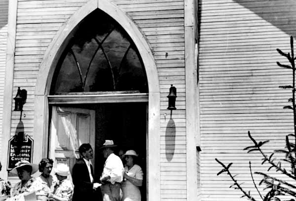 Ben Shahn - Leaving Church: Ben Shahn - Leaving Church: