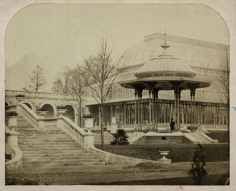 Charles Thompson (attributed to) - Captain Fowke's Great Conservatory, 1862 International Exhibition at South Kensington