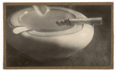 Anonymous (Tokyo Archive) - Untitled (Cigarette Burning in Porcelain Ashtray)
