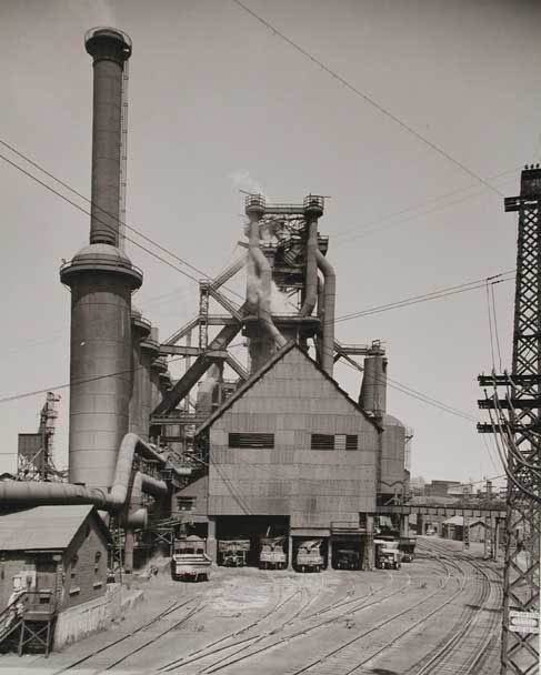 C. W. Ackerman Studio - Central Furnaces, of U.S. Steel C. W. Ackerman Studio - Central Furnaces, of U.S. Steel