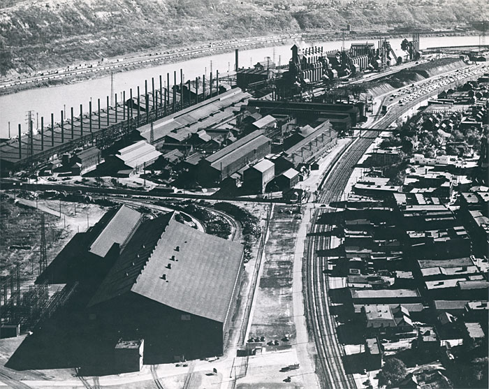 Anonymous - Aerial View of U.S. Steel