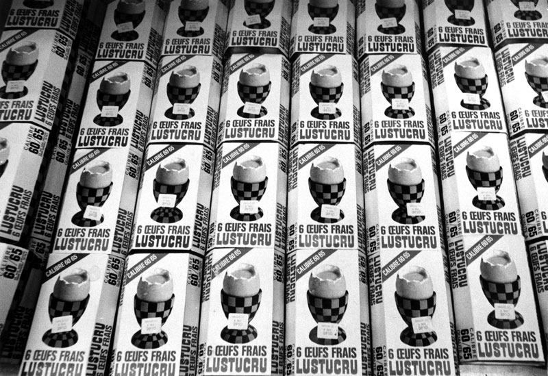 Helena Kolda - Advertising Photograph for French Supermarket Eggs
