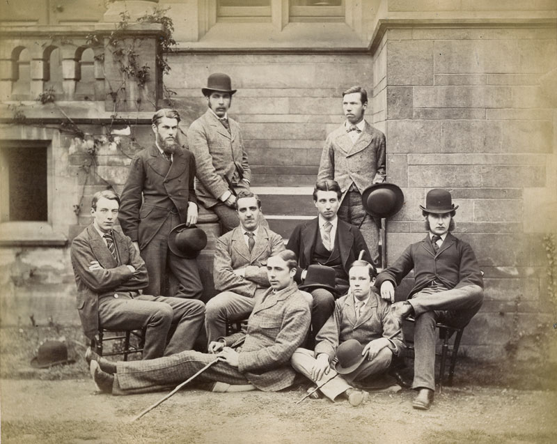 T. W. Lewis - Group Portrait of Two Caius Boat Teams From Cambridge University