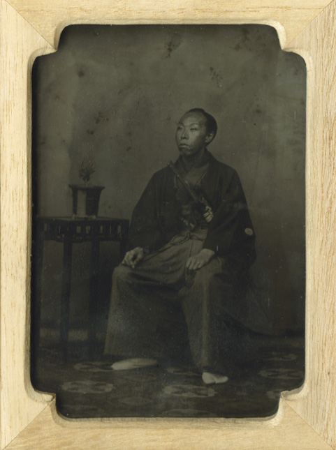 Anonymous - Portrait of Samurai Tachibana Keifuku Wearing his Sword