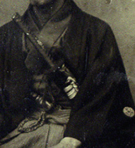 Anonymous - Portrait of Samurai Tachibana Keifuku Wearing his Sword