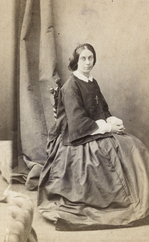 Adolphe Marie Alexandre Alophe - Portrait of a Nun