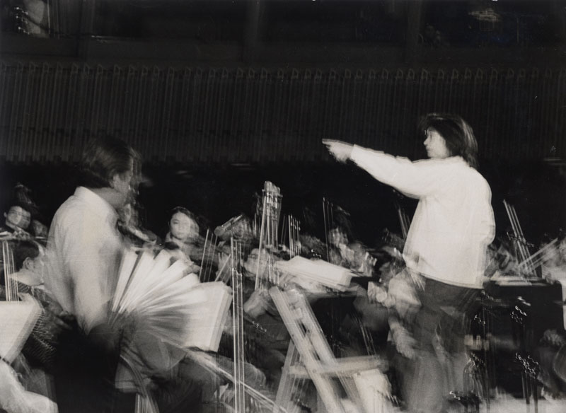 F.B. Grunzweig - Seiji Osawa, Japanese Conductor with Orchestra (Strings) F.B. Grunzweig - Seiji Osawa, Japanese Conductor with Orchestra (Strings)