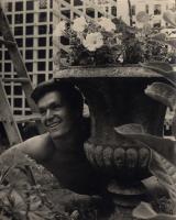 Angus McBean - Portrait of Man and Potplant
