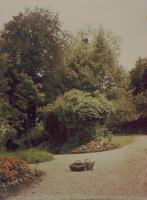 Anonymous - Lush English Garden with Watering Can and Basket