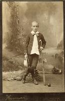 Robert Henry Furman - Boy with Baseball Bat and Ball