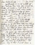 Harry Callahan - Group of 7 Hand-Written Letters from Harry Callahan to Todd and Lucille Webb