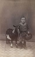 J.B. Gibson - Young boy with goat