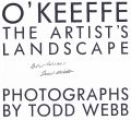 Todd Webb - O'Keefe: The Artist's Landscape