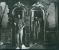 Angus McBean - Christmas Card 1950s - Double Self Portrait